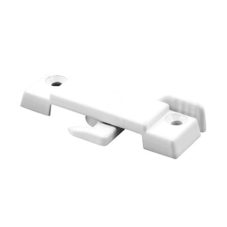 Prime-Line Sash Lock, 5/8in Latch Projection, Fits Vinyl and Aluminum Sliding Windows, Diecast Zinc, White F 2594